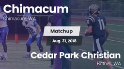 Matchup: Chimacum vs. Cedar Park Christian  2018