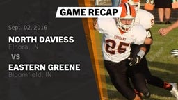 Recap: North Daviess  vs. Eastern Greene  2016
