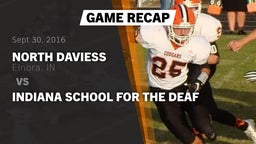 Recap: North Daviess  vs. Indiana School for the Deaf 2016