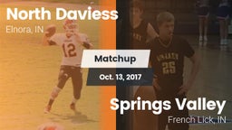 Matchup: North Daviess vs. Springs Valley  2017
