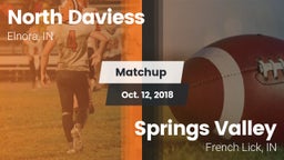 Matchup: North Daviess vs. Springs Valley  2018