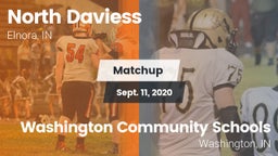 Matchup: North Daviess vs. Washington Community Schools 2020