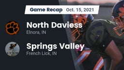 Recap: North Daviess  vs. Springs Valley  2021