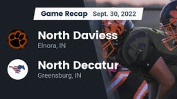 Recap: North Daviess  vs. North Decatur  2022