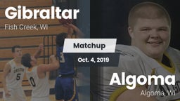 Matchup: Gibraltar High Schoo vs. Algoma  2019