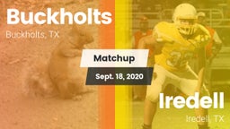 Matchup: Buckholts vs. Iredell  2020