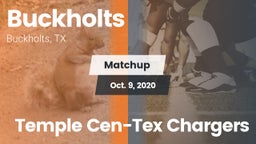 Matchup: Buckholts vs. Temple Cen-Tex Chargers 2020