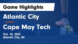 Atlantic City  vs Cape May Tech Game Highlights - Oct. 18, 2022