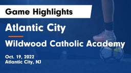 Atlantic City  vs Wildwood Catholic Academy Game Highlights - Oct. 19, 2022