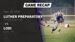 Recap: Luther Preparatory  vs. Lodi  2016