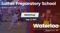 Matchup: Luther Prep vs. Waterloo  2017