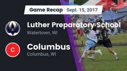 Recap: Luther Preparatory School vs. Columbus  2017