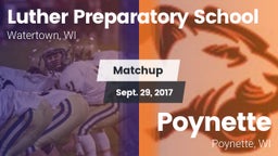 Matchup: Luther Prep vs. Poynette  2017