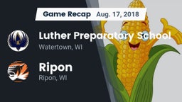 Recap: Luther Preparatory School vs. Ripon  2018