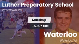Matchup: Luther Prep vs. Waterloo  2018