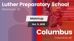 Matchup: Luther Prep vs. Columbus  2018