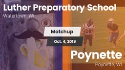 Matchup: Luther Prep vs. Poynette  2019