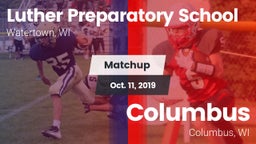 Matchup: Luther Prep vs. Columbus  2019