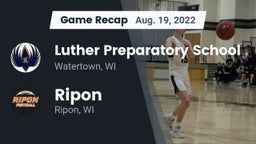 Recap: Luther Preparatory School vs. Ripon  2022