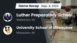 Recap: Luther Preparatory School vs. University School of Milwaukee 2023