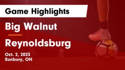 Big Walnut  vs Reynoldsburg  Game Highlights - Oct. 2, 2023