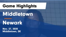 Middletown  vs Newark  Game Highlights - Nov. 27, 2020