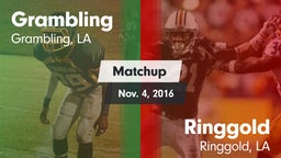 Matchup: Grambling vs. Ringgold  2016