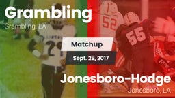 Matchup: Grambling vs. Jonesboro-Hodge  2017