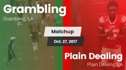 Matchup: Grambling vs. Plain Dealing  2017