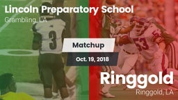 Matchup: Lincoln Prep vs. Ringgold  2018