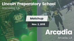 Matchup: Lincoln Prep vs. Arcadia  2018