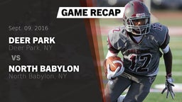Recap: Deer Park  vs. North Babylon  2016