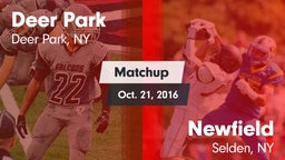 Matchup: Deer Park vs. Newfield  2016