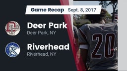 Recap: Deer Park  vs. Riverhead  2017
