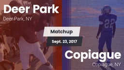Matchup: Deer Park vs. Copiague  2017