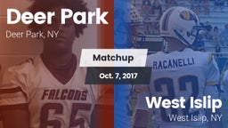 Matchup: Deer Park vs. West Islip  2017