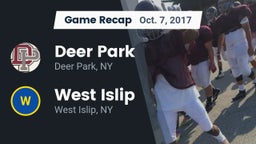 Recap: Deer Park  vs. West Islip  2017