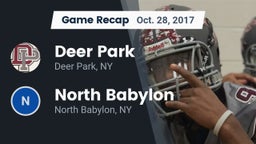 Recap: Deer Park  vs. North Babylon  2017