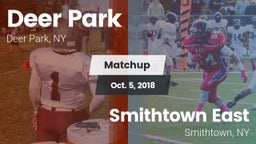 Matchup: Deer Park vs. Smithtown East  2018