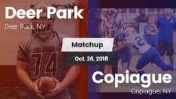 Matchup: Deer Park vs. Copiague  2018