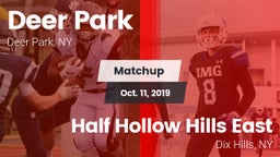 Matchup: Deer Park vs. Half Hollow Hills East  2019