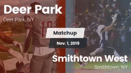 Matchup: Deer Park vs. Smithtown West  2019