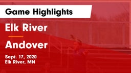 Elk River  vs Andover  Game Highlights - Sept. 17, 2020