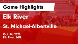 Elk River  vs St. Michael-Albertville  Game Highlights - Oct. 14, 2020