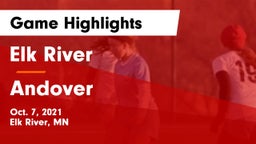 Elk River  vs Andover  Game Highlights - Oct. 7, 2021