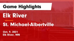 Elk River  vs St. Michael-Albertville  Game Highlights - Oct. 9, 2021