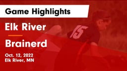 Elk River  vs Brainerd  Game Highlights - Oct. 12, 2022