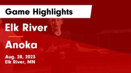 Elk River  vs Anoka  Game Highlights - Aug. 28, 2023
