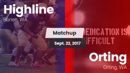 Matchup: Highline High vs. Orting  2017