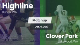 Matchup: Highline High vs. Clover Park  2017